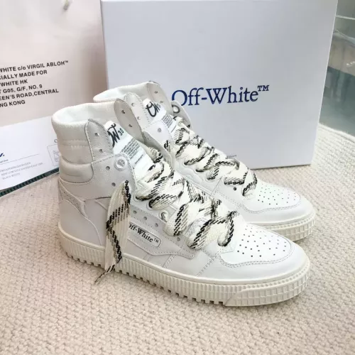 Off-White High Tops Shoes For Men #1319155 $112.00 USD, Wholesale Replica Off-White High Tops Shoes