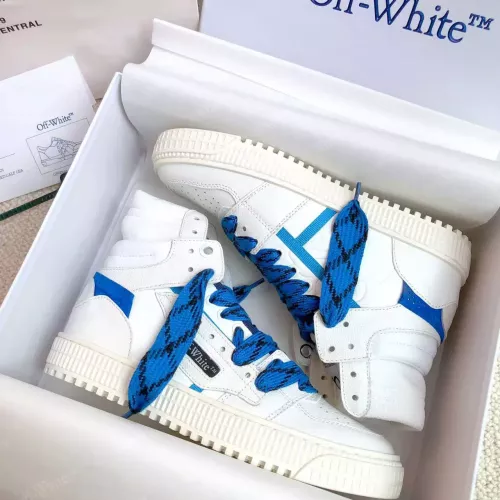 Replica Off-White High Tops Shoes For Women #1319158 $112.00 USD for Wholesale