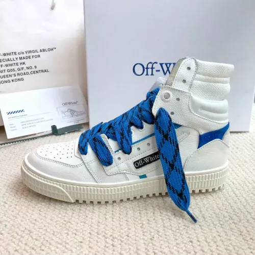 Replica Off-White High Tops Shoes For Women #1319158 $112.00 USD for Wholesale