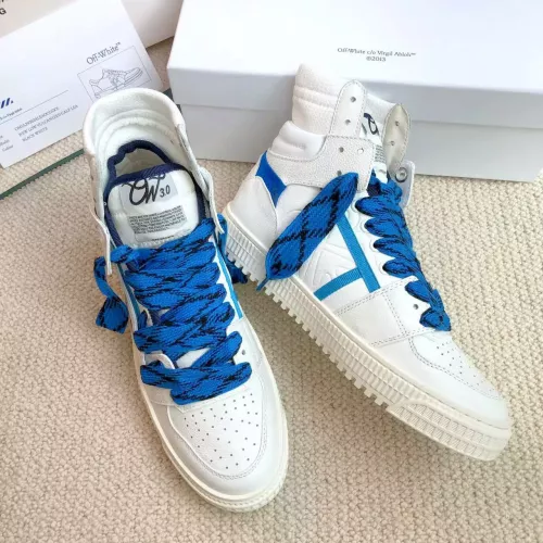 Replica Off-White High Tops Shoes For Women #1319158 $112.00 USD for Wholesale