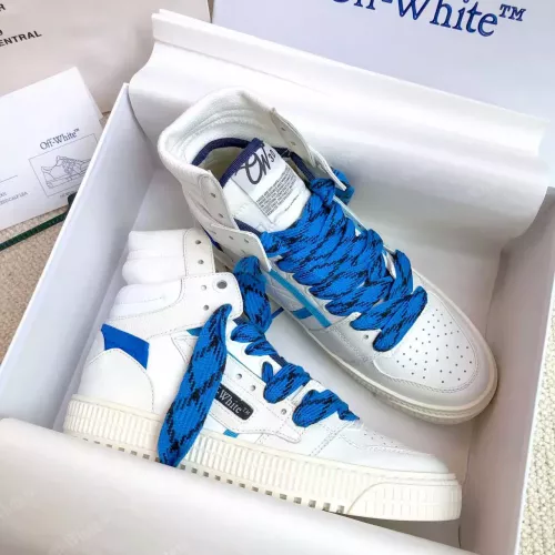 Replica Off-White High Tops Shoes For Women #1319158 $112.00 USD for Wholesale