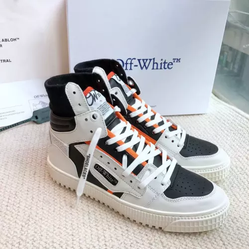 Off-White High Tops Shoes For Women #1319165 $112.00 USD, Wholesale Replica Off-White High Tops Shoes