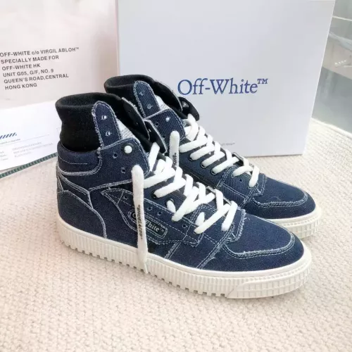 Off-White High Tops Shoes For Women #1319167 $112.00 USD, Wholesale Replica Off-White High Tops Shoes