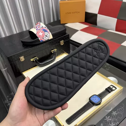 Replica Louis Vuitton Slippers For Men #1319179 $45.00 USD for Wholesale