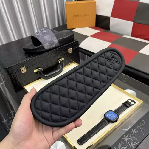 Replica Louis Vuitton Slippers For Men #1319185 $45.00 USD for Wholesale