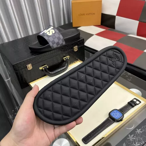 Replica Louis Vuitton Slippers For Men #1319187 $45.00 USD for Wholesale