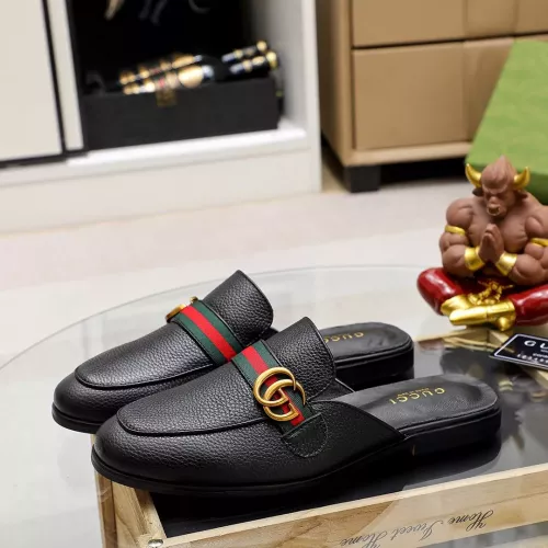Replica Gucci Slippers For Men #1319217 $68.00 USD for Wholesale