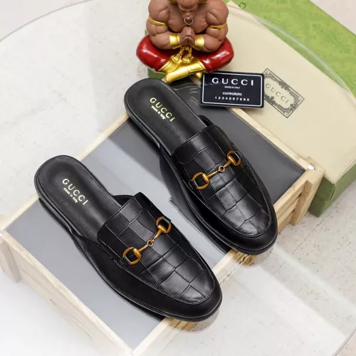 Replica Gucci Slippers For Men #1319218 $68.00 USD for Wholesale