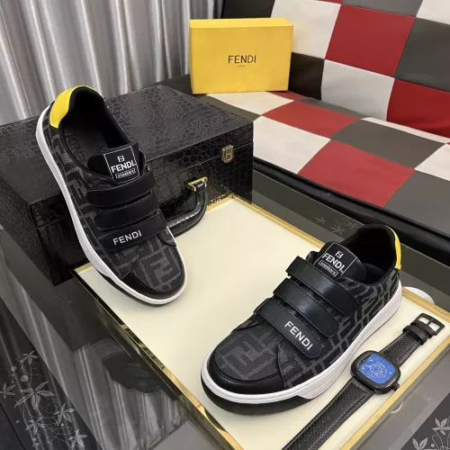 Replica Fendi Casual Shoes For Men #1319227 $80.00 USD for Wholesale