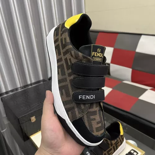 Replica Fendi Casual Shoes For Men #1319228 $80.00 USD for Wholesale