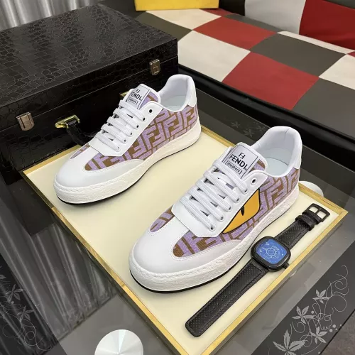 Replica Fendi Casual Shoes For Men #1319229 $80.00 USD for Wholesale