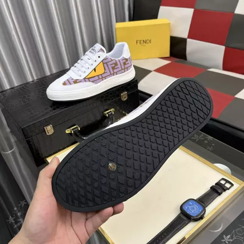 Replica Fendi Casual Shoes For Men #1319229 $80.00 USD for Wholesale