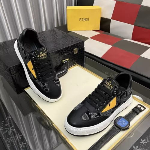 Replica Fendi Casual Shoes For Men #1319232 $80.00 USD for Wholesale