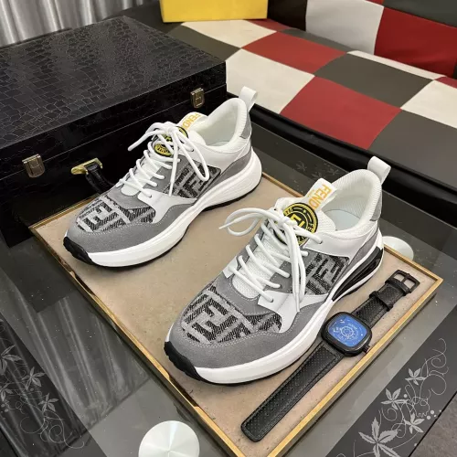 Replica Fendi Casual Shoes For Men #1319235 $85.00 USD for Wholesale