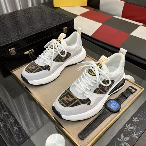 Replica Fendi Casual Shoes For Men #1319236 $85.00 USD for Wholesale