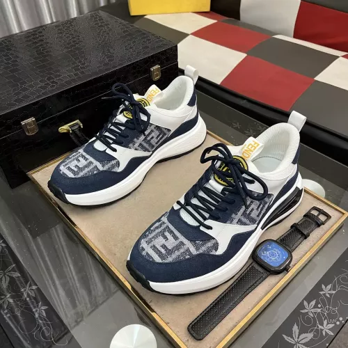 Replica Fendi Casual Shoes For Men #1319237 $85.00 USD for Wholesale