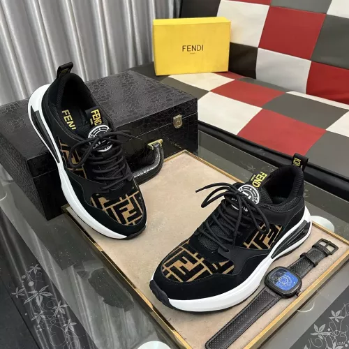 Replica Fendi Casual Shoes For Men #1319239 $85.00 USD for Wholesale