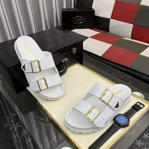 Replica Prada Slippers For Men #1319255 $56.00 USD for Wholesale