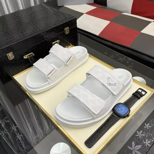 Replica Prada Slippers For Men #1319258 $64.00 USD for Wholesale