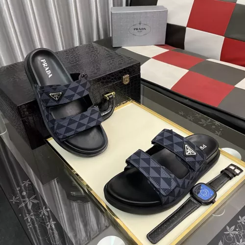 Replica Prada Slippers For Men #1319259 $64.00 USD for Wholesale