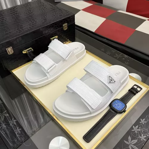 Replica Prada Slippers For Men #1319262 $64.00 USD for Wholesale