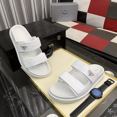 Replica Prada Slippers For Men #1319262 $64.00 USD for Wholesale