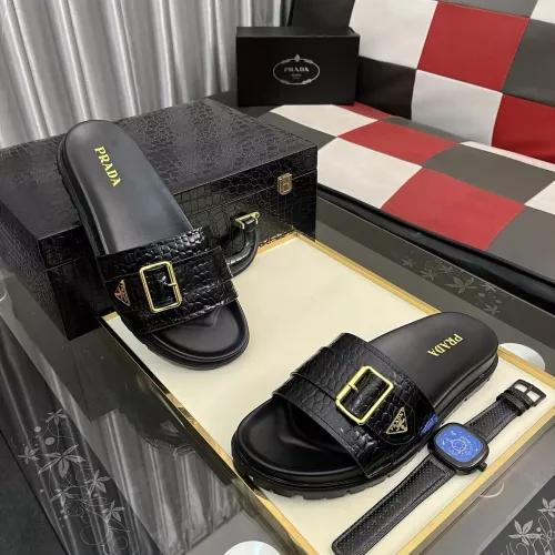 Replica Prada Slippers For Men #1319268 $52.00 USD for Wholesale