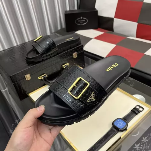 Replica Prada Slippers For Men #1319268 $52.00 USD for Wholesale