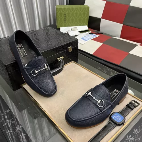 Replica Gucci Oxfords Shoes For Men #1319271 $98.00 USD for Wholesale