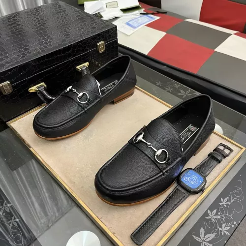 Replica Gucci Oxfords Shoes For Men #1319272 $98.00 USD for Wholesale