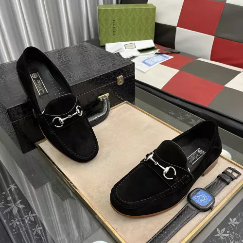 Replica Gucci Oxfords Shoes For Men #1319274 $98.00 USD for Wholesale