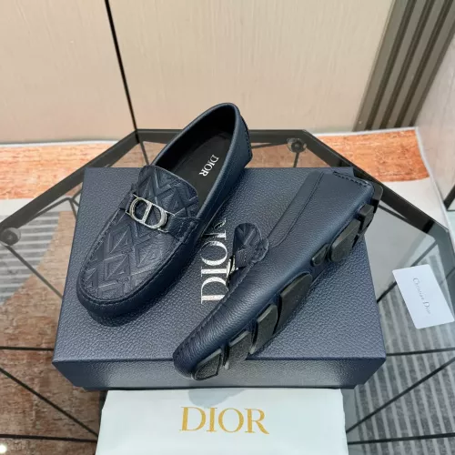 Christian Dior Leather Shoes For Men #1319295 $100.00 USD, Wholesale Replica Christian Dior Leather Shoes