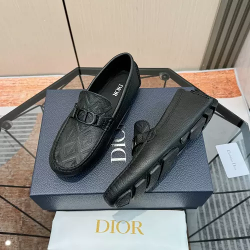 Christian Dior Leather Shoes For Men #1319296 $100.00 USD, Wholesale Replica Christian Dior Leather Shoes