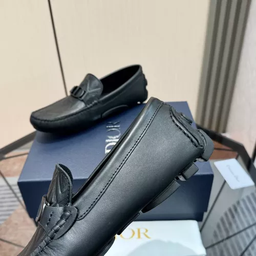 Replica Christian Dior Leather Shoes For Men #1319297 $100.00 USD for Wholesale