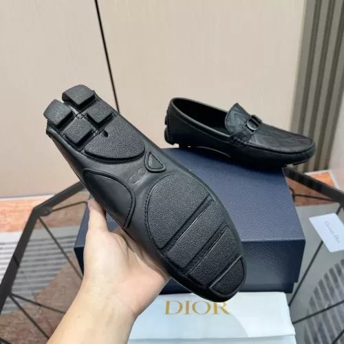 Replica Christian Dior Leather Shoes For Men #1319297 $100.00 USD for Wholesale