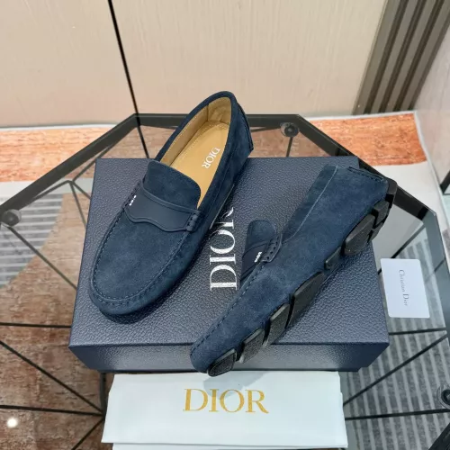 Christian Dior Leather Shoes For Men #1319298 $100.00 USD, Wholesale Replica Christian Dior Leather Shoes