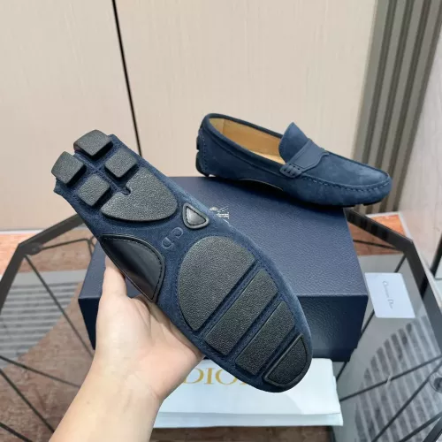 Replica Christian Dior Leather Shoes For Men #1319298 $100.00 USD for Wholesale