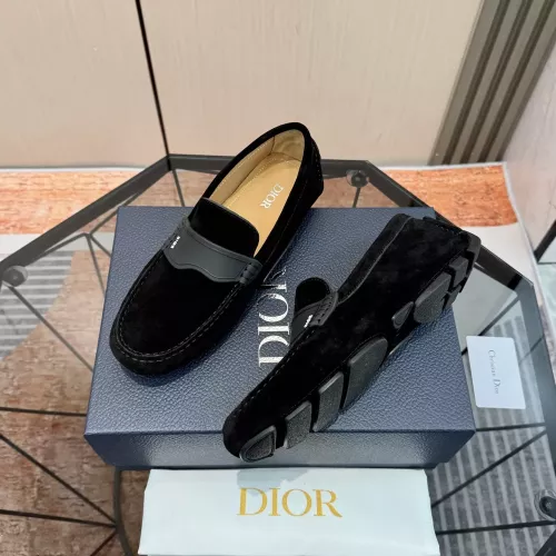 Christian Dior Leather Shoes For Men #1319299 $100.00 USD, Wholesale Replica Christian Dior Leather Shoes