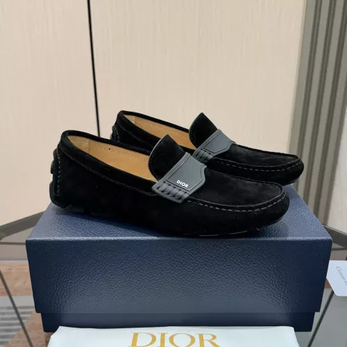 Replica Christian Dior Leather Shoes For Men #1319299 $100.00 USD for Wholesale