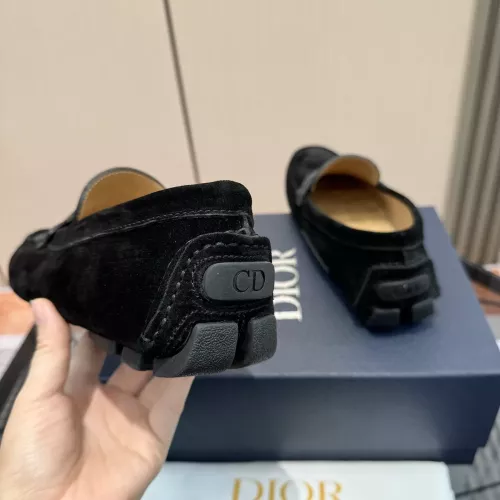 Replica Christian Dior Leather Shoes For Men #1319299 $100.00 USD for Wholesale
