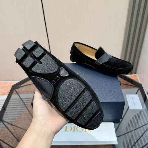 Replica Christian Dior Leather Shoes For Men #1319299 $100.00 USD for Wholesale