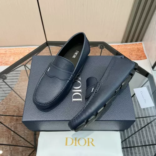 Christian Dior Leather Shoes For Men #1319300 $100.00 USD, Wholesale Replica Christian Dior Leather Shoes