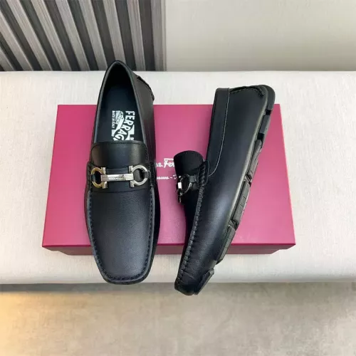 Salvatore Ferragamo Leather Shoes For Men #1319307