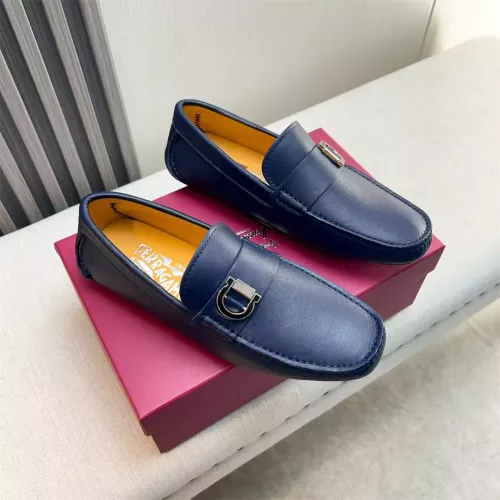 Salvatore Ferragamo Leather Shoes For Men #1319310 $100.00 USD, Wholesale Replica Salvatore Ferragamo Leather Shoes