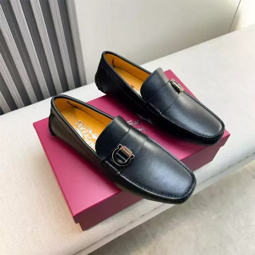 Salvatore Ferragamo Leather Shoes For Men #1319312 $100.00 USD, Wholesale Replica Salvatore Ferragamo Leather Shoes
