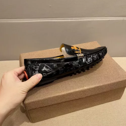 Replica Hermes Leather Shoes For Men #1319337 $72.00 USD for Wholesale