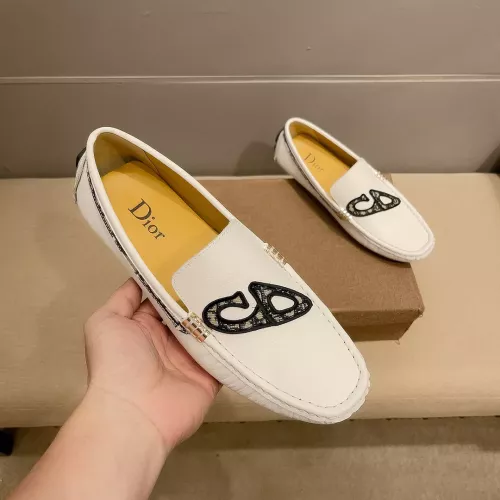 Christian Dior Leather Shoes For Men #1319338 $76.00 USD, Wholesale Replica Christian Dior Leather Shoes