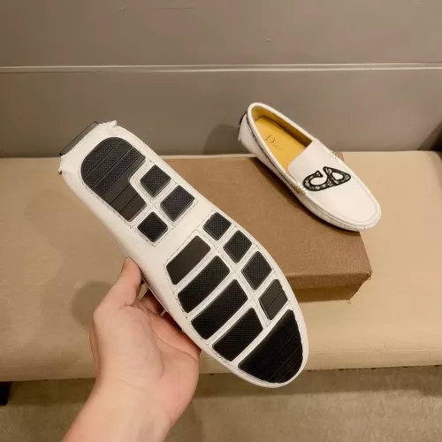 Replica Christian Dior Leather Shoes For Men #1319338 $76.00 USD for Wholesale