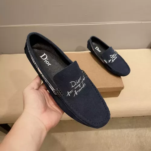 Christian Dior Leather Shoes For Men #1319340 $72.00 USD, Wholesale Replica Christian Dior Leather Shoes