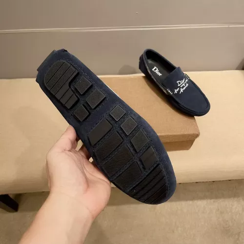 Replica Christian Dior Leather Shoes For Men #1319340 $72.00 USD for Wholesale